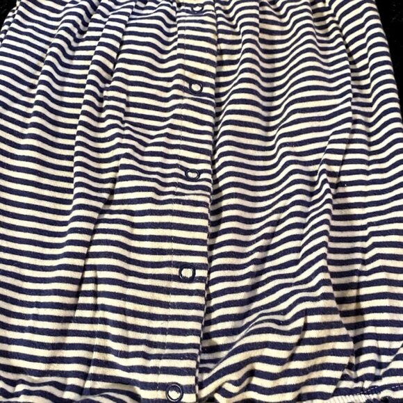 Carter's Girl Stripe Applique Floral Onesie - Picture 6 of 7